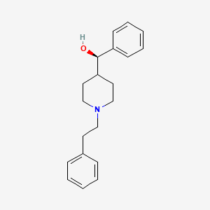 molecular formula C20H25NO B12729479 Glemanserin, (R)- CAS No. 132553-87-8
