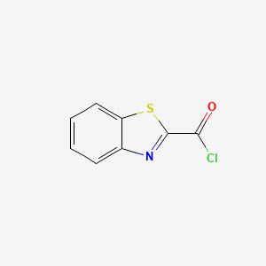 molecular formula C8H4ClNOS B1272948 1,3-苯并噻唑-2-羰基氯 CAS No. 67748-61-2