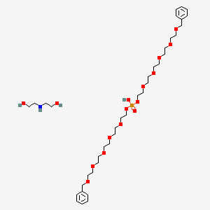 molecular formula C38H66NO16P B12729512 Einecs 309-000-8 CAS No. 99670-27-6