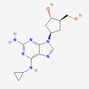 molecular formula C14H20N6O2 B12729525 2-Hydroxyabacavir CAS No. 153064-93-8