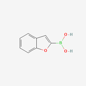 molecular formula C8H7BO3 B1272953 2-Benzofurylboronic acid CAS No. 98437-24-2