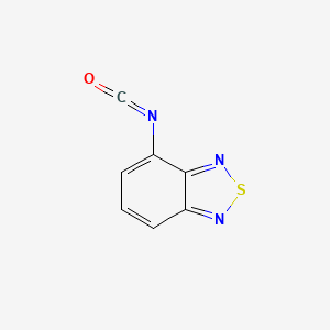 molecular formula C7H3N3OS B1272954 2,1,3-Benzothiadiazol-4-yl isocyanate CAS No. 342411-14-7