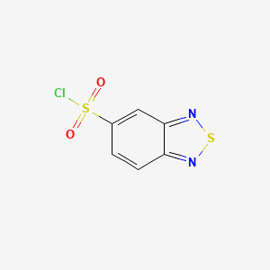 molecular formula C6H3ClN2O2S2 B1272955 2,1,3-Benzothiadiazole-5-sulfonyl chloride CAS No. 337508-60-8