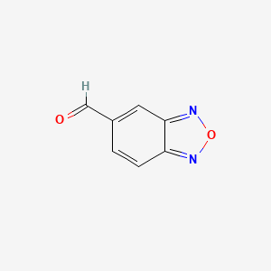 molecular formula C7H4N2O2 B1272958 2,1,3-Benzoxadiazole-5-carbaldehyde CAS No. 32863-33-5