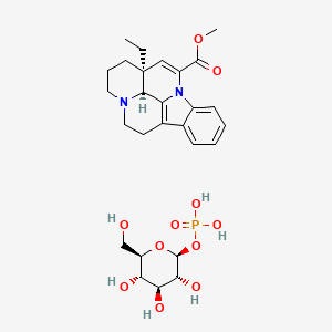 molecular formula C27H37N2O11P B12729688 Einecs 265-936-6 CAS No. 65826-02-0