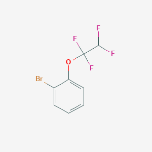 molecular formula C8H5BrF4O B1272972 1-Bromo-2-(1,1,2,2-tetrafluoroethoxy)benzene CAS No. 883499-00-1