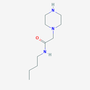 molecular formula C10H21N3O B1272978 N-butyl-2-piperazin-1-ylacetamide CAS No. 89433-46-5