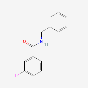 molecular formula C14H12INO B1272998 N-benzyl-3-iodobenzamide CAS No. 82082-51-7