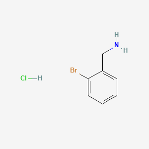 molecular formula C7H9BrClN B1273009 2-溴苄胺盐酸盐 CAS No. 5465-63-4