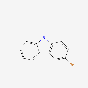 molecular formula C13H10BrN B1273018 3-bromo-9-methyl-9H-carbazole CAS No. 91828-08-9