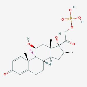 molecular formula C22H30FO8P B127302 Dexamethasone phosphate CAS No. 312-93-6