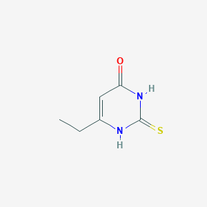 molecular formula C6H8N2OS B1273022 6-Ethyl-4-hydroxy-2-mercaptopyrimidine CAS No. 53939-83-6