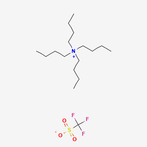 molecular formula C17H36F3NO3S B1273034 Tetrabutylammonium trifluoromethanesulfonate CAS No. 35895-70-6
