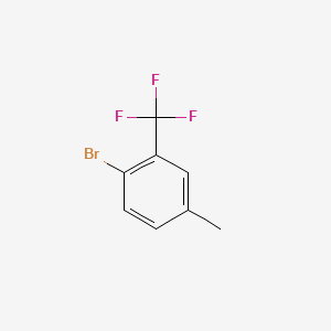 molecular formula C8H6BrF3 B1273066 2-Bromo-5-methylbenzotrifluoride CAS No. 261952-20-9