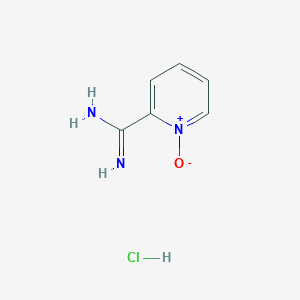 2-Carbamimidoylpyridine 1-oxide hydrochloride