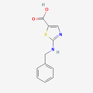 2-(Benzylamino)-1,3-thiazole-5-carboxylic acid