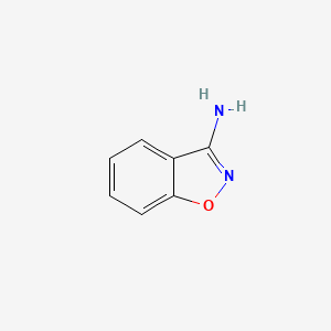 molecular formula C7H6N2O B1273075 1,2-Benzisoxazol-3-amine CAS No. 36216-80-5