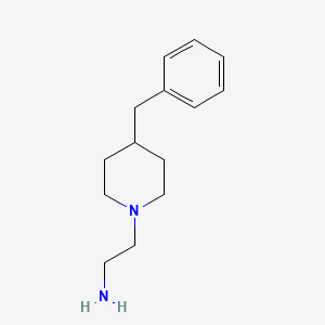 molecular formula C14H22N2 B1273076 2-(4-Benzylpiperidin-1-yl)ethanamine CAS No. 25842-32-4