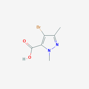 4-bromo-1,3-dimethyl-1H-pyrazole-5-carboxylic acid