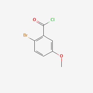 molecular formula C8H6BrClO2 B1273091 2-Bromo-5-methoxybenzoyl chloride CAS No. 56658-04-9