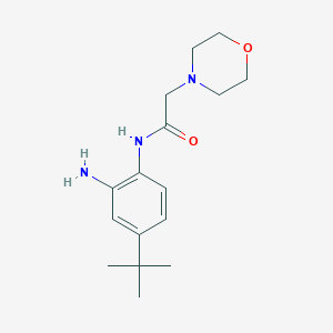 N-(2-Amino-4-(tert-butyl)phenyl)-2-morpholinoacetamide