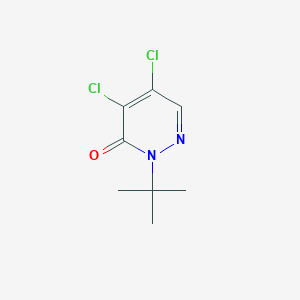 2-(tert-Butyl)-4,5-dichloropyridazin-3(2H)-one