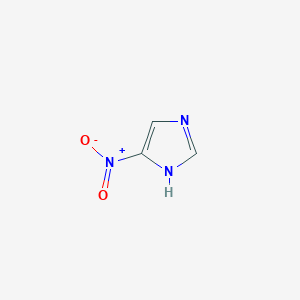 molecular formula C3H3N3O2 B012731 4-Nitroimidazole CAS No. 100214-79-7