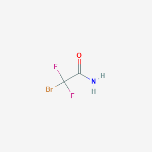 molecular formula C2H2BrF2NO B1273100 2-Bromo-2,2-difluoroacetamide CAS No. 2169-67-7