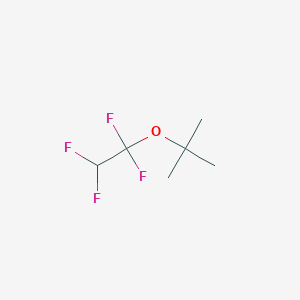 molecular formula C6H10F4O B1273112 2-甲基-2-(1,1,2,2-四氟乙氧基)丙烷 CAS No. 659-98-3