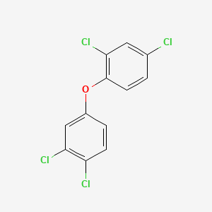 molecular formula C12H6Cl4O B12731203 1,2-Dichloro-4-(2,4-dichlorophenoxy)benzene CAS No. 61328-46-9