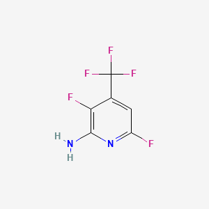3,6-Difluoro-4-(trifluoromethyl)pyridin-2-amine