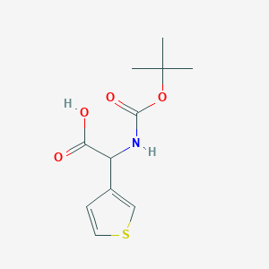 2-(Boc-amino)-2-(3-thiophenyl)acetic acid