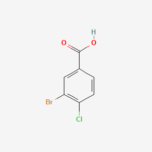 molecular formula C7H4BrClO2 B1273137 3-Bromo-4-chlorobenzoic acid CAS No. 42860-10-6