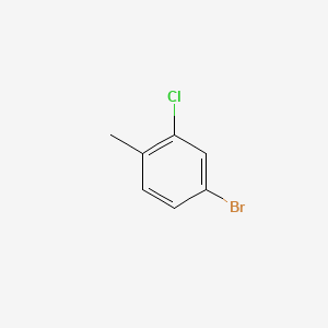 molecular formula C7H6BrCl B1273142 4-Bromo-2-chlorotoluene CAS No. 89794-02-5