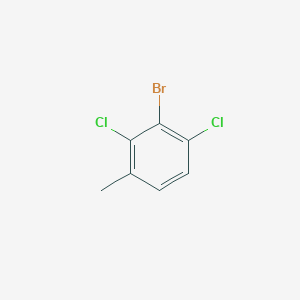 molecular formula C7H5BrCl2 B1273145 3-Bromo-2,4-dichlorotoluene CAS No. 206559-41-3
