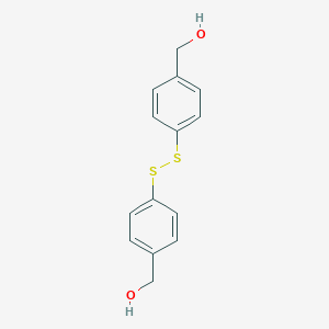 molecular formula C14H14O2S2 B127315 4,4'-disulfanediylbis(4,1-phenylene)dimethanol CAS No. 7748-20-1