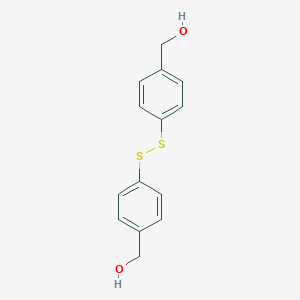 molecular formula C14H14O2S2 B127315 双[4-(羟甲基)苯基]二硫化物 CAS No. 7748-20-1