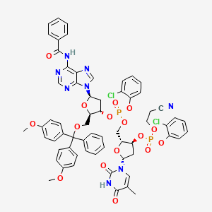 molecular formula C63H58Cl2N8O16P2 B12731836 Einecs 278-831-5 CAS No. 78098-91-6