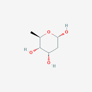 molecular formula C6H12O4 B12731840 alpha-D-Digitoxopyranose CAS No. 97276-35-2