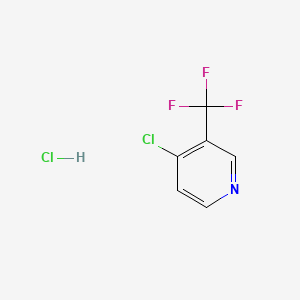 molecular formula C6H4Cl2F3N B1273185 4-Chloro-3-(trifluoromethyl)pyridine hydrochloride CAS No. 732306-24-0