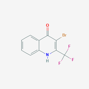 3-Bromo-2-(trifluoromethyl)quinolin-4-ol