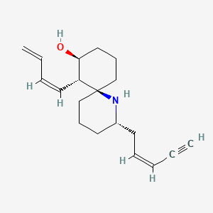 molecular formula C19H27NO B12731916 Neodihydrohistrionicotoxin CAS No. 55475-52-0