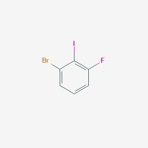 molecular formula C6H3BrFI B1273208 1-Bromo-3-fluoro-2-iodobenzene CAS No. 450412-29-0