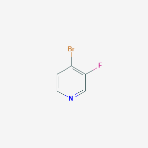 molecular formula C5H3BrFN B1273213 4-Bromo-3-fluoropyridine CAS No. 2546-52-3
