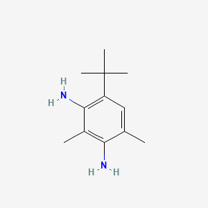 molecular formula C12H20N2 B12732215 4-(1,1-Dimethylethyl)-2,6-dimethylbenzene-1,3-diamine CAS No. 84282-24-6