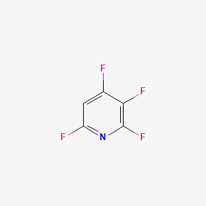 molecular formula C5HF4N B1273223 2,3,4,6-四氟吡啶 CAS No. 3512-13-8
