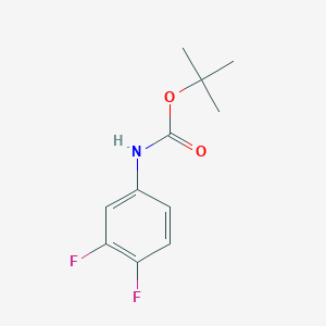 molecular formula C11H13F2NO2 B1273236 tert-Butyl 3,4-difluorophenylcarbamate CAS No. 144298-04-4