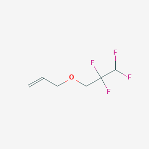 molecular formula C6H8F4O B1273237 Allyl 2,2,3,3-tetrafluoropropyl ether CAS No. 681-68-5