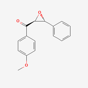 molecular formula C16H14O3 B12732558 Unii-W8C978udal 