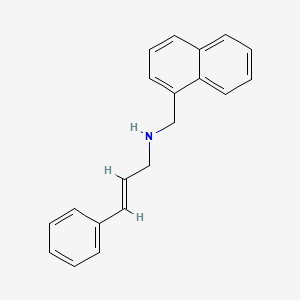 molecular formula C20H19N B12732637 Demethylnaftifine CAS No. 92610-10-1